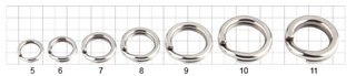 BKK Splitt Ring Stainless Steel Sprengring 9