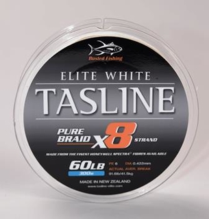 Tasline Elite PE 6  60lb Solid Casting 8-Braid  600m