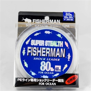 Fisherman Super Stealth Shock Leader Vorfachmaterial 80
