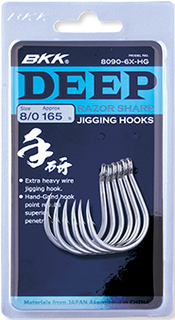 BKK DEEP Heavy Jigging  8090 - HG 13/0 6X