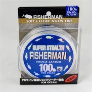 Fisherman Super Stealth Shock Leader Vorfachmaterial 100