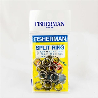 Fisherman Splitt Ring 200 lbs