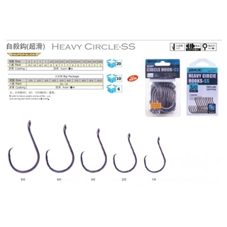 BKK Heavy Circle Hook - SS 8/0 SS2012007